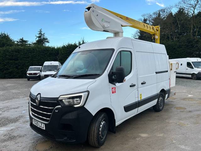 2025 Renault Trucks Uk Master 2.3 dCi 150 3T H2 Van Red Edition MEWP Cherry Picker